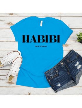 Tricou feminin Simple habibi, engros