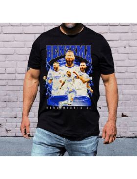 Tricou masculin fotbalisti, Benzema, engros