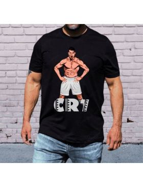 Tricou masculin fotbalisti, Cr7 Naked, engros