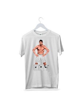 Tricou masculin fotbalisti, Cr7 Naked, engros