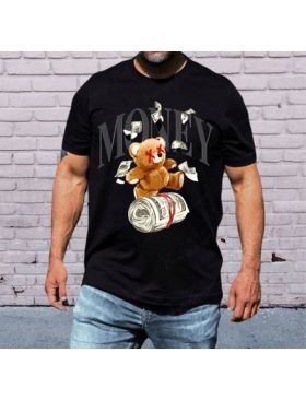 Tricou masculin ursi, Money, engros