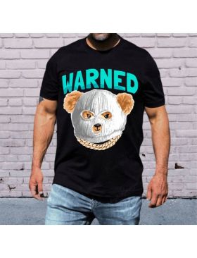 Tricou masculin ursi, warned, engros