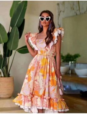 Rochie dama Engros, cu imprimeu floral