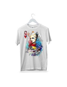 Tricou masculin urban streetwear, harley queen, engros