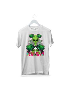 Tricou masculin urban streetwear, marijuana alien, engros