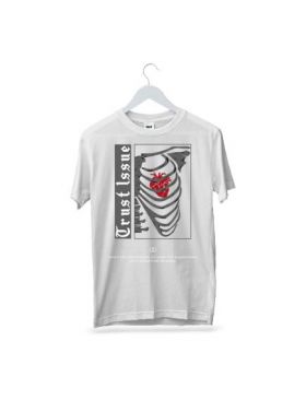 Tricou masculin urban streetwear, trust heart, engros