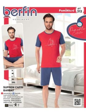 Pijama Barbat Berfin Capri 313 Engros