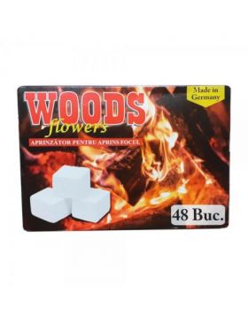 WOODS Flowers Pastile pt Aprins Focul Set 48 buc