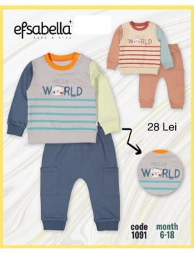 COMPLEU BEBE BAIATI 6/24 LUNI (ENGROSS)