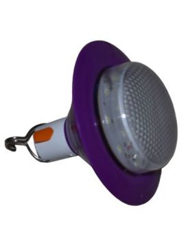 Lampa Solara De Camping Engros, UFO Portabila Cu Panou Detasabil Culoare – Mov