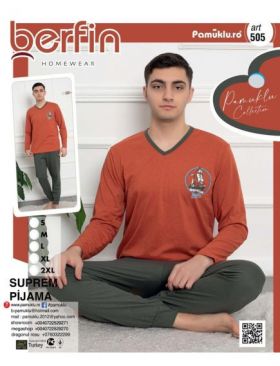 Pijama Barbat Berfin 505 Engros