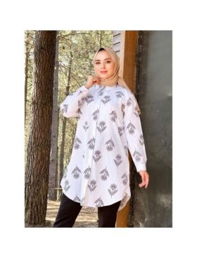 Cămașă cu model floral Engros