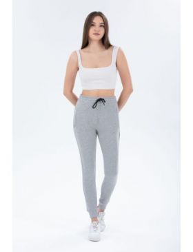 Pantaloni fete cu patent si fermoar la buzunare, en-gross
