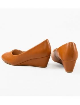 Pantofi cu platforma Engros, model Melborne, camel