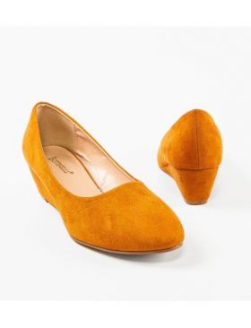 Pantofi cu toc Engros dama Carol, camel