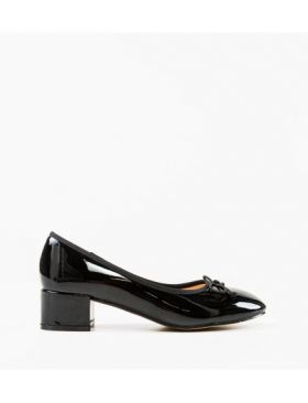 Pantofi cu toc Engros, model Canberra, negri