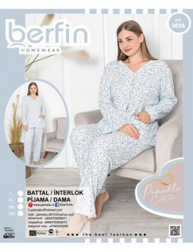 Pijama Dama Berfin Interlok Batal 2026 Engros