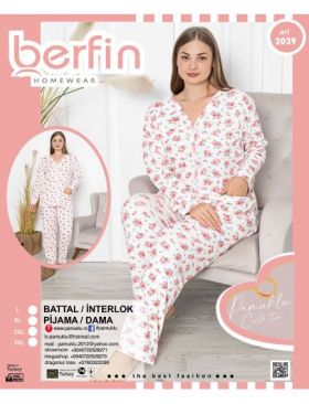 Pijama Dama Berfin Interlok Batal 2029 Engros