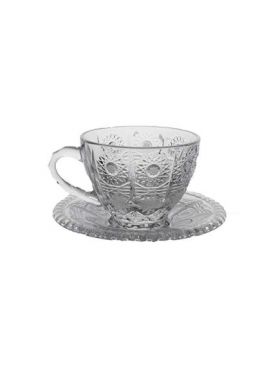 Set de 6 Cesti +6 Farfurioare Bohemia Engros