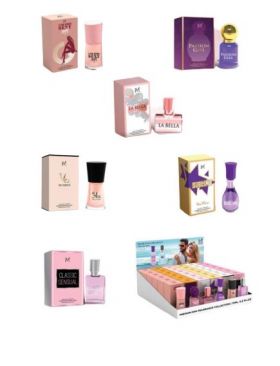 Set mini parfum dama Engros, 15ml