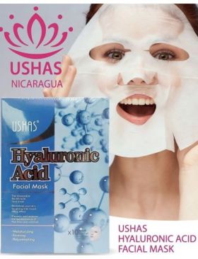 Masca faciala acid hyaluronic Ushas 029 en-gross