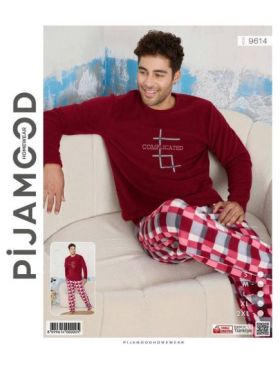 Pijamale polar Engros pentru barbati, Pijamood, cu model