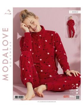 Pijamale polar Engros pentru femei, Pijamood, cu model