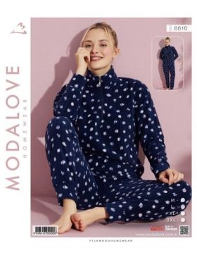 Pijamale polar Engros pentru femei, Pijamood, cu model