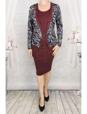 Rochie cu brosa Engros