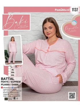 Pijama Dama Baki Penye Citir 1137 Engros