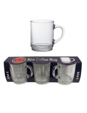 Set 6 Cani Coffee Transparenta 250ml Engross