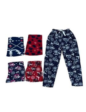 Pantaloni pijama polar dama marimi mari engros