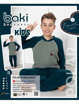 Pijama Copii Baieti Polar Baki 19 Engros