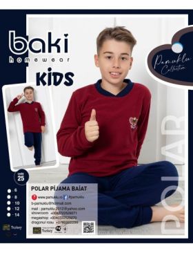 Pijama Copii Baieti Polar Baki 25 Engros