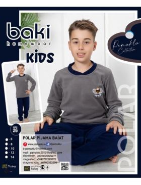 Pijama Copii Baieti Polar Baki 26 Engros