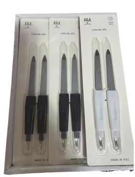 Pile cu cuțitaș 2 set pentru unghii engros