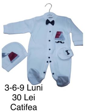 Compleu Engros pentru bebelusi, 3 piese, din catifea