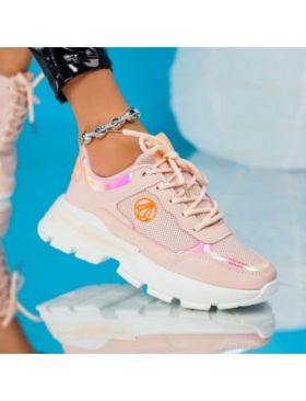 Adidasi dama Foxy Shoes, Roz Pudra, en-gros