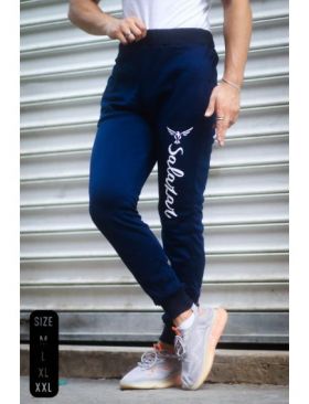 Pantaloni trening barbati gros vatuit print