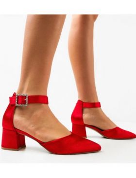 Pantofi dama Nature Engros, Rosii
