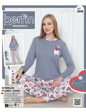 Pijama Dama Baki Interlok 2048 Engros