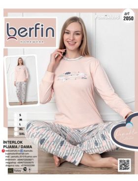 Pijama Dama Baki Interlok 2050 Engros