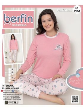 Pijama Dama Baki Interlok 2051 Engros