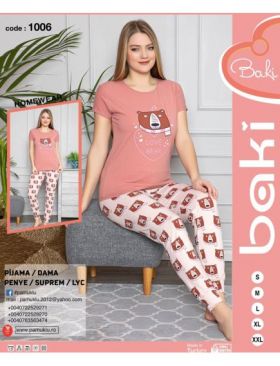 Pijama Dama Baki Licra 1006 Engros