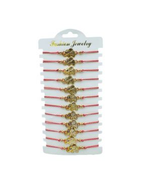 Set 12 Bratari reglabile Martisor, Elefant Norocos, model 2024, en-gros