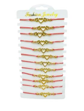 Set 12 Bratari reglabile Martisor, Pure Love, model 2024, en-gros