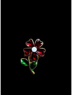 Set 12 Brose mici 3.5cm, Floricica, model 2024, en-gros