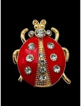 Brosa Martisor marime mare, Gargarita Norocoasa, editie 2024, 6×5cm, en-gros