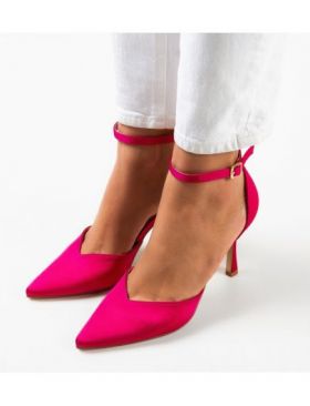 Pantofi cu toc Cafelini Engros, Fuchsia