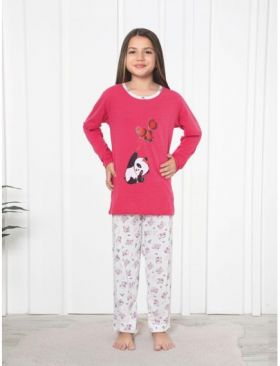 Pijama fete din bumbac, Engros